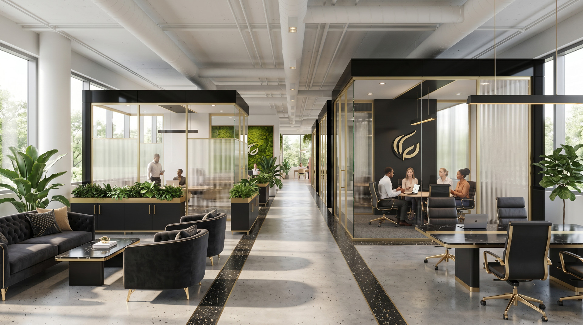 upmarket office space ideal for financial services